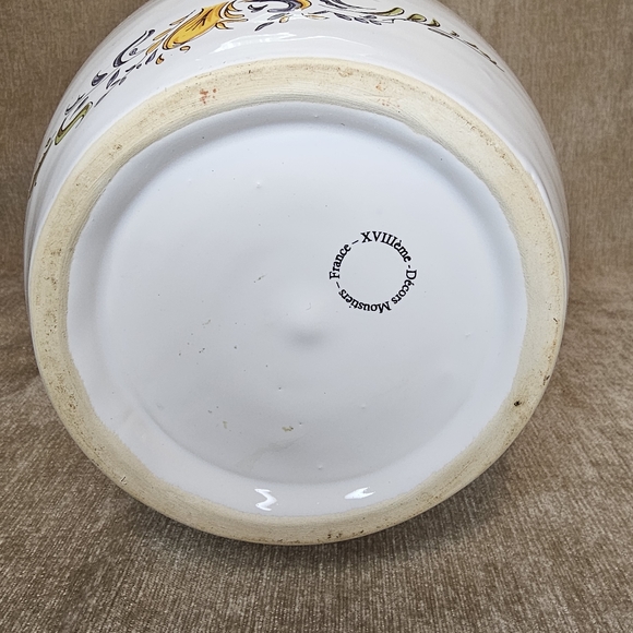 Moustiers France Vase - Picture 4 of 5